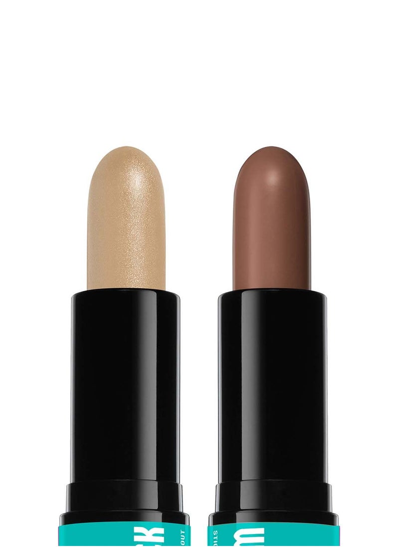 NYX PROFESSIONAL MAKEUP - ووندر ستيك المزدوج لشد الوجه، ضوء عالمي - Image 1