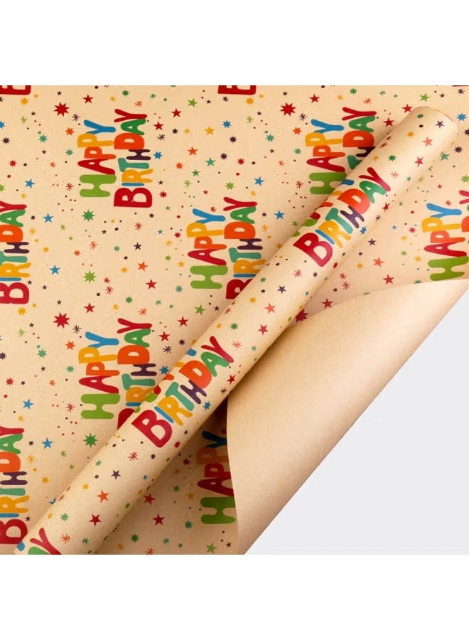 6 Sheets Gift Wrapping Paper With Accessories,Holiday Gift Wrapping Paper,Birthday Gift Box Gift Wrapping DIY, Gift Wrapping Paper for Birthday, Holiday, Wedding, Party,Kids Gift Wrapping (70cmX50cm) - Image 5