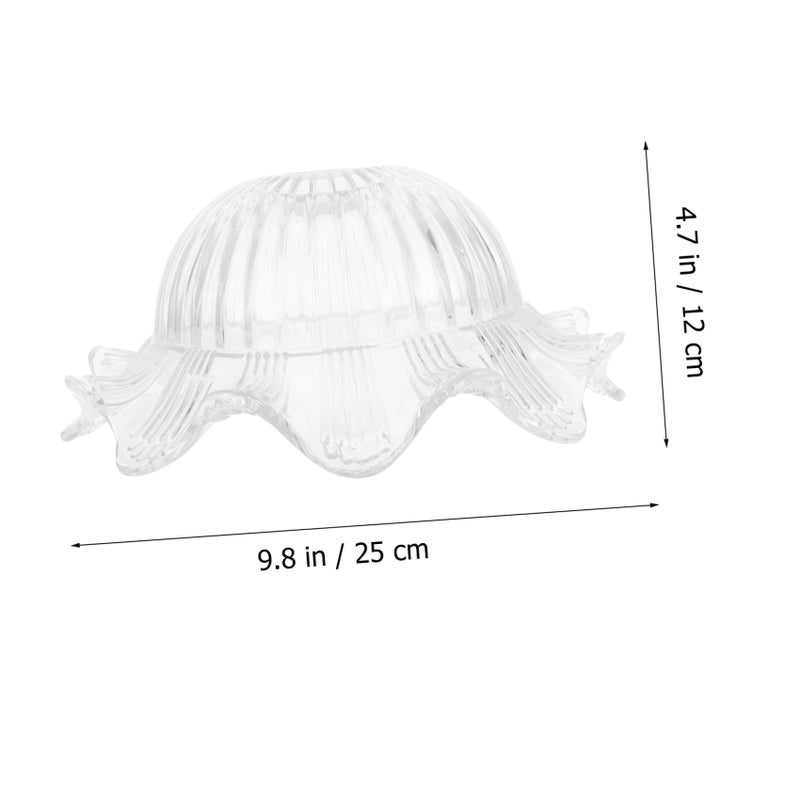 Modern Nordic Glass Ceiling Lamp Shade Elegant Chandelier For Living Room Dining - Image 3