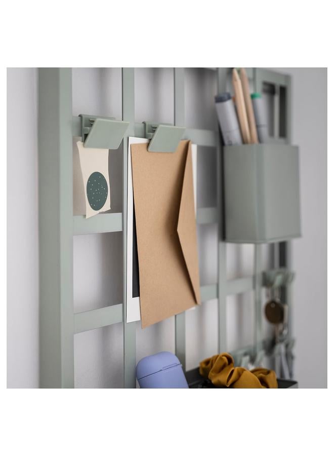 erorex 8-Piece Storage Board Set, Grey-Green, 38X38 Cm - Image 3