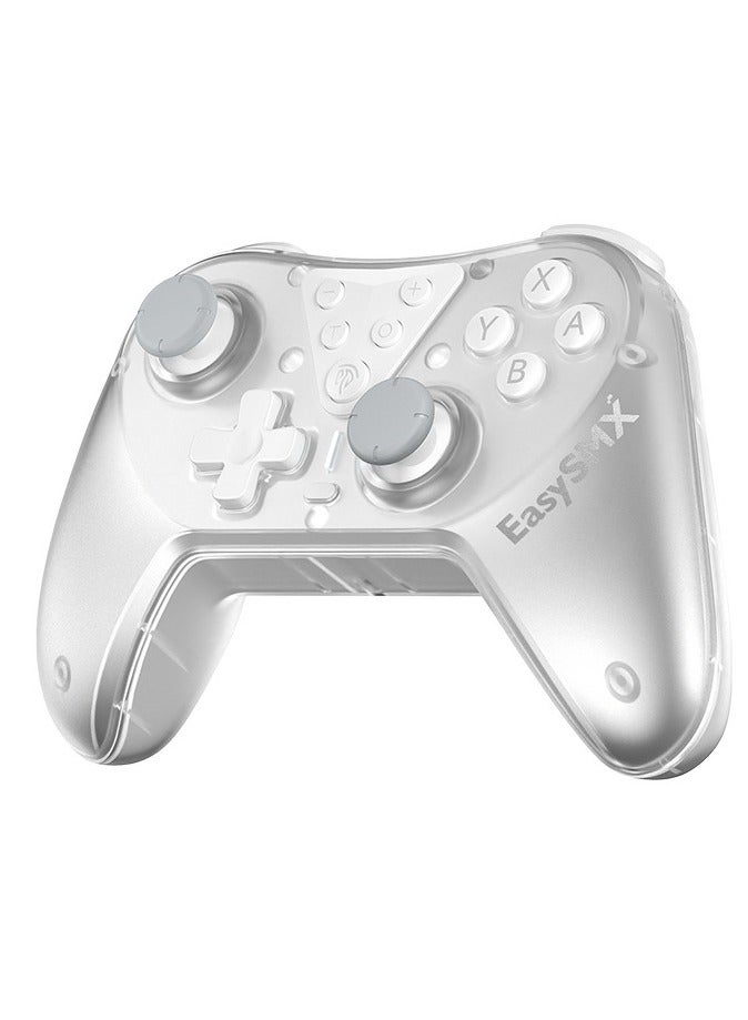 EasySMX Classic Gamepad EasySMX T39 Switch Controller Bluetooth Gaming Controller Compatible with Switch/Switch Lite/OLED with Protective Case/TURBO Burst Function & Screenshot Function/NFC Function/Precise Direction Control Design & Lock Function/6-Axis Gyro Motion Control/Hall Sensor Joystick/4-Level Vibration Feedback/One Key Wake Up 600mAh Battery Paly for 21 hours Light Weight Ergonomics 9 Colors RGB Lighting - Image 2