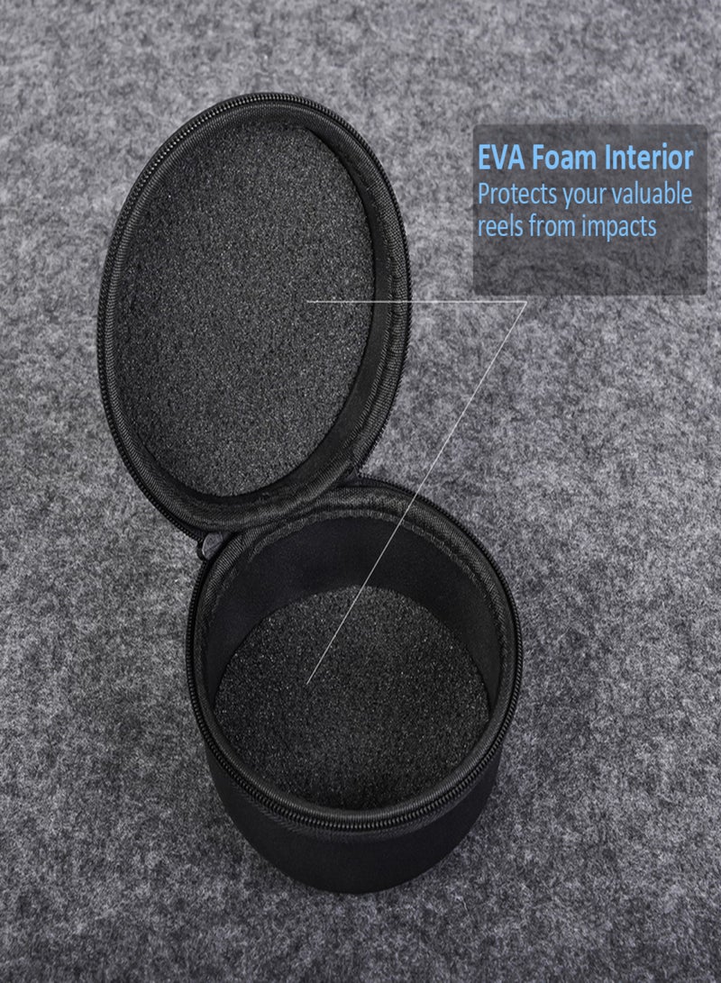 LEO EVA Fishing Reel Bag Protective Case Cover for Spinning/Raft/Fly Fishing Reel Pouch Bag - Image 3