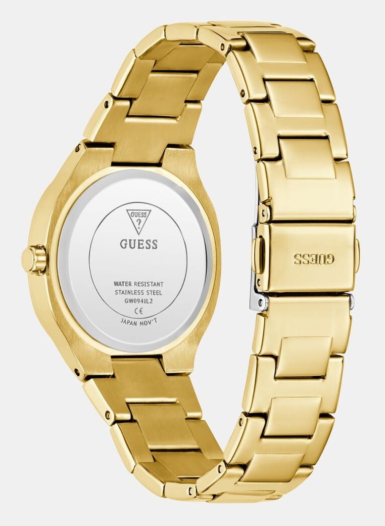 GUESS Ladies Gold Tone Analog Watch - Image 3