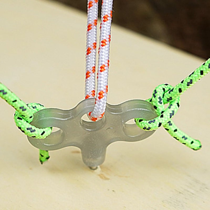 Glow In The Dark Tent Nails 4pcs Stainless Steel Camping Stakes For Wind Rope Ground Anchors - Image 5