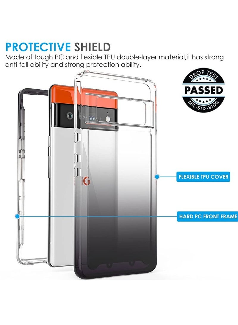 SYOSI Compatible with Pixel 6 Pro Case, Google Pixel 6 Pro Case, Tough Rugged Shockproof Protective Cover for Google Pixel 6 Pro, Full Body Case Slim Cover for Pixel 6 Pro 6.7 Inches - Image 5