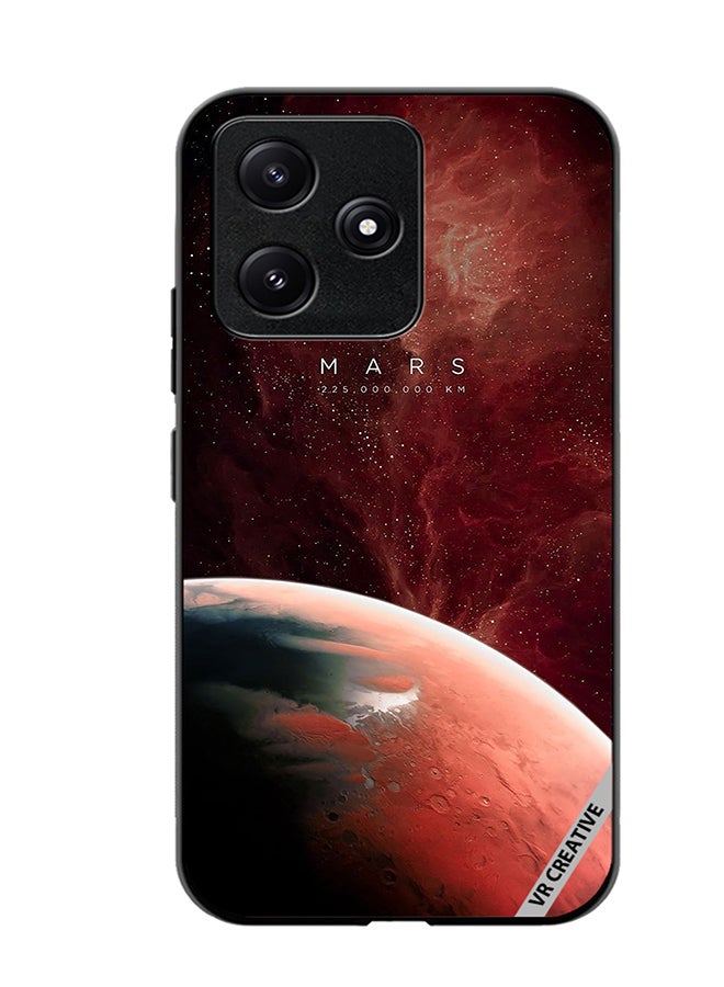 VR CREATIVE Protective Case Cover For Xiaomi Poco M6 Pro 5G Mars Design Multicolour - Image 1