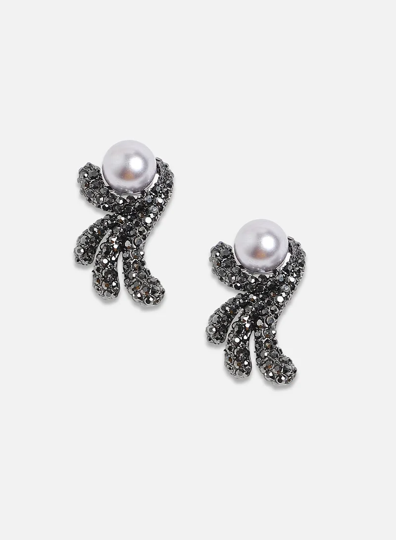 SOHI Harmonious Horizon Artificial Stud Earring Jewellery