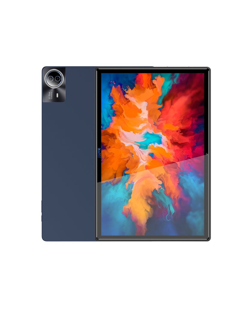 AROAQ A140 Smart Tablet, 6GB RAM 256GB ROM Android Tablet, Long Battery Life Dual Cameras Touch Pad, Portable And Durable Study Tablet For Kids And Adults, (1pc, Blue) - Image 1