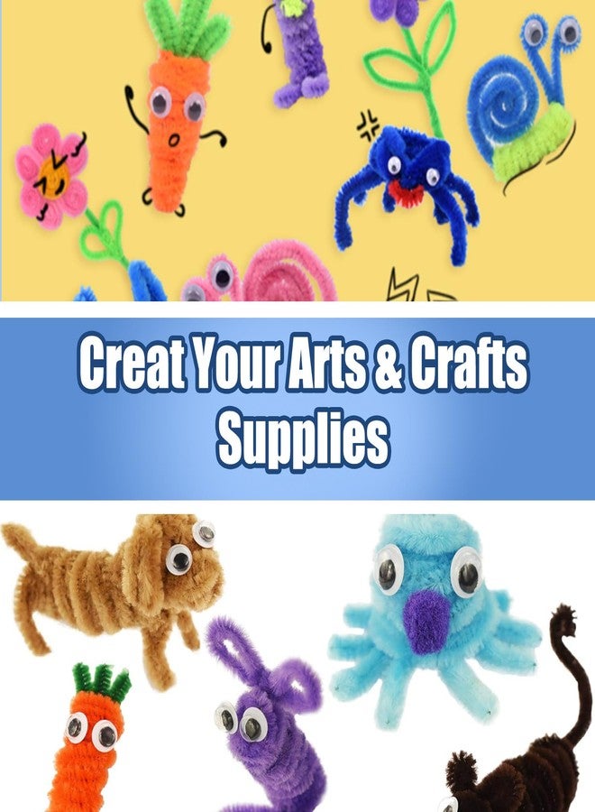 FVIEXE 3000PCS Pipe Cleaners, Pipe Cleaners Craft Supplies, 20 Assorted Colored Chenille Stems Pipe Cleaners Bulk Fuzzy Sticks for DIY Arts Crafts Project Decorations - Image 5