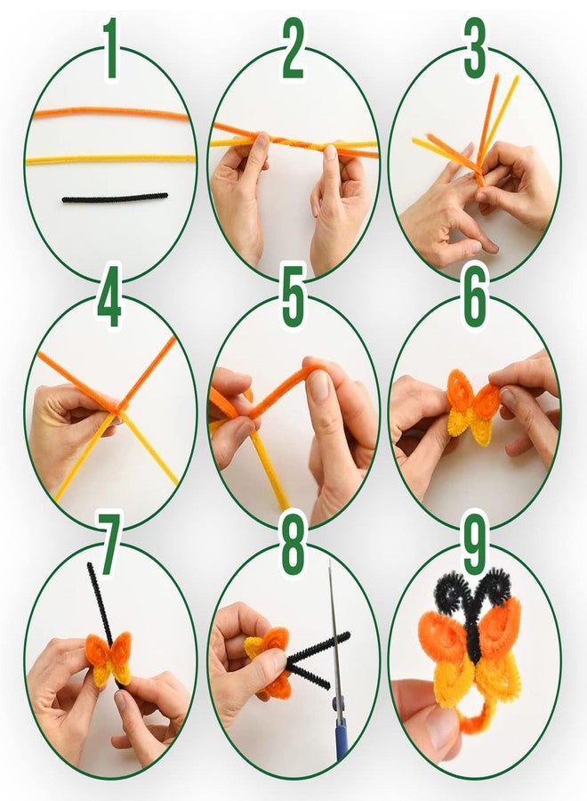 FVIEXE 3000PCS Pipe Cleaners, Pipe Cleaners Craft Supplies, 20 Assorted Colored Chenille Stems Pipe Cleaners Bulk Fuzzy Sticks for DIY Arts Crafts Project Decorations - Image 4