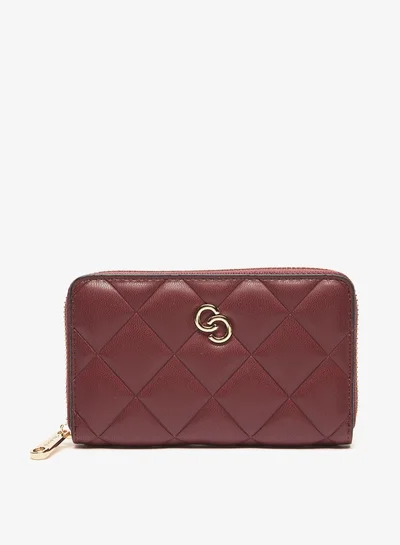 Celeste Women's Quilted Zip Around Wallet
