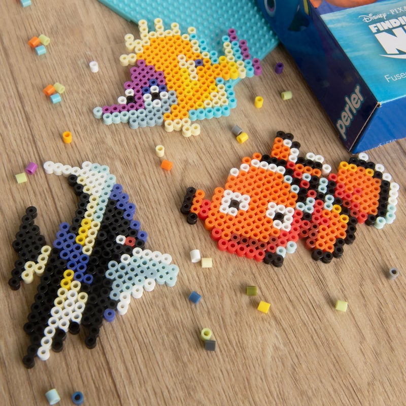 Perler Disney Pixar's Finding Nemo Fused Bead Activity Kit with 14 Unique Patterns, Finished Project Sizes Vary, Multicolor 4553 Pieces - Image 5