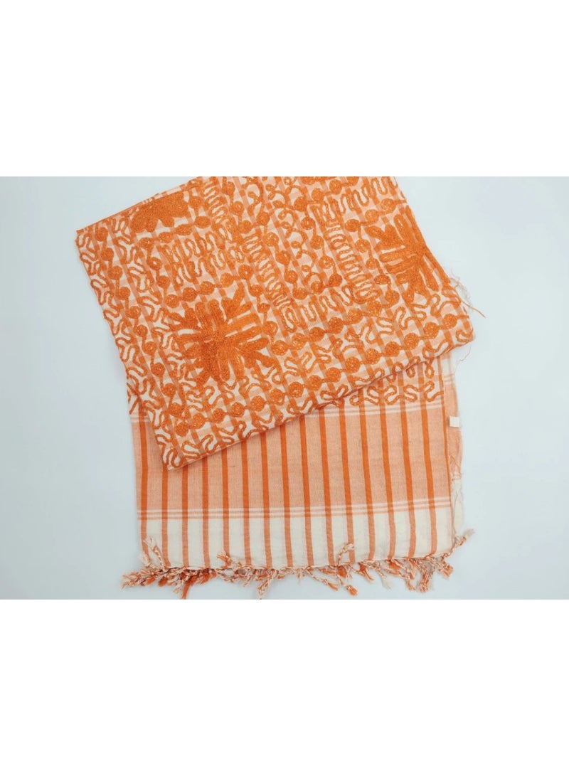 Linen Ghabana Turban Head Covering - Makawi Style