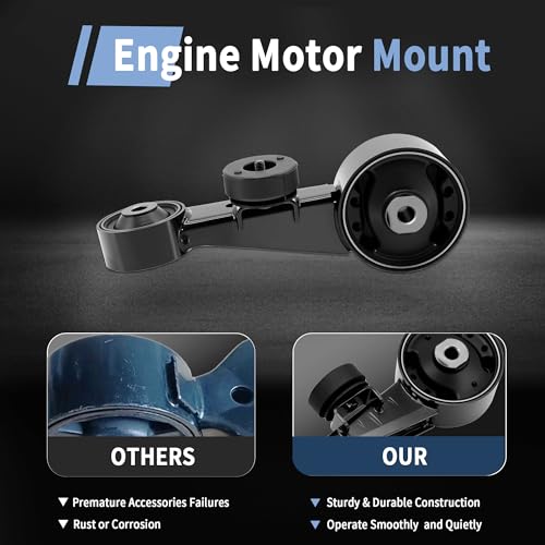 RABROPAR Engine Torque Strut Mount A62060 Compatible with Lexus ES350 2007-2018, Compatible with Toyota Avalon 3.5L V6 2013-2018, Replace #EM-9601 12363-31031 12363-31032 12363-31030 12363-31033 - Image 3