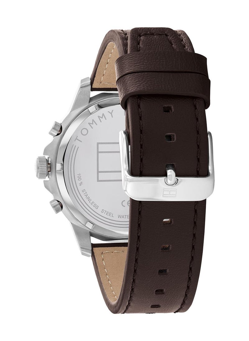 TOMMY HILFIGER Leather Analog Wrist Watch 1710476  - Image 2