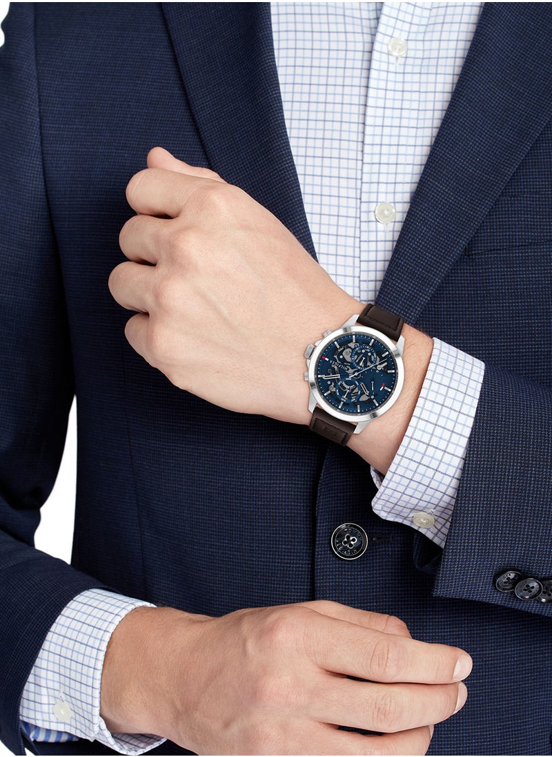 TOMMY HILFIGER Leather Analog Wrist Watch 1710476  - Image 4