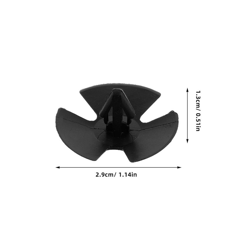 Garneck 100pcs Car Push Retainer Clips and Hood Insulation Retainer Clips for Sedan Trunk and Hood Insulation Pad Fastening Replacement - Image 2