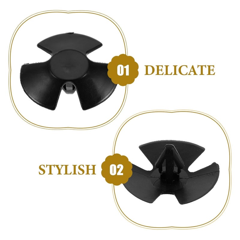Garneck 100pcs Car Push Retainer Clips and Hood Insulation Retainer Clips for Sedan Trunk and Hood Insulation Pad Fastening Replacement - Image 3