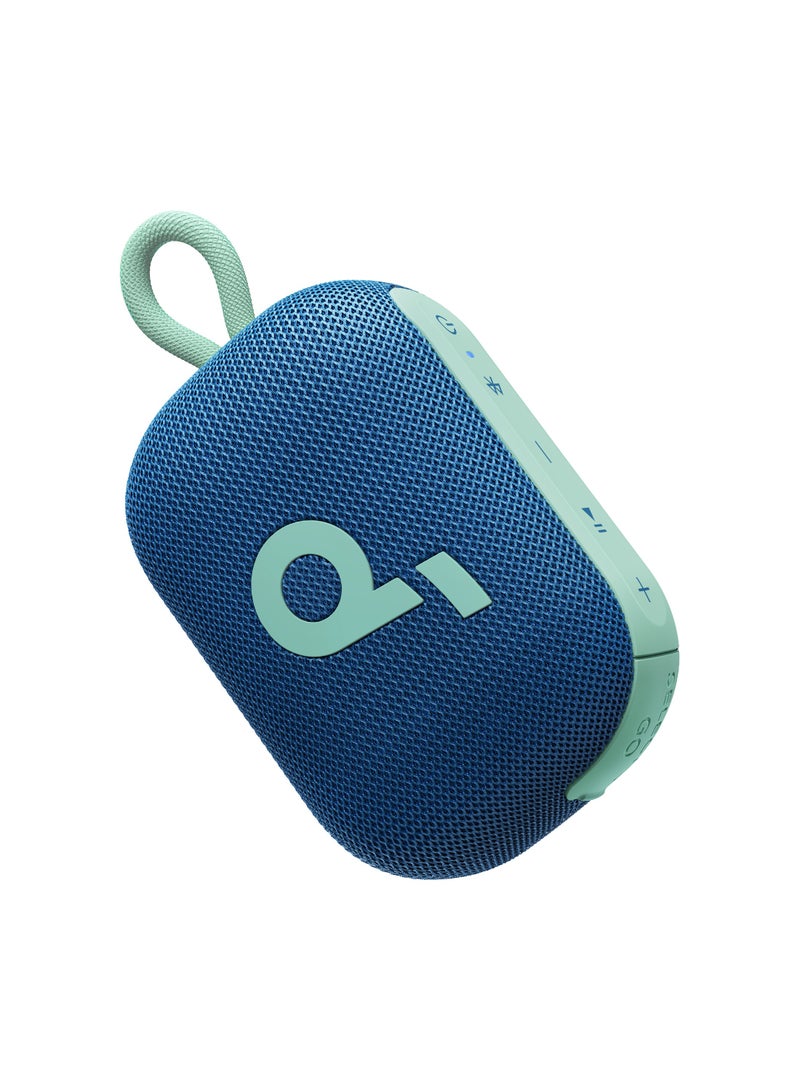 Soundcore Select 4 Go Bluetooth Speaker by Anker, Ultra Portable, Up to 20 H Playtime, IP67 Waterproof and Dustproof, Floatable, Powerful Sound, Ideal for Indoors and Outdoors, Hiking- blue - Image 4