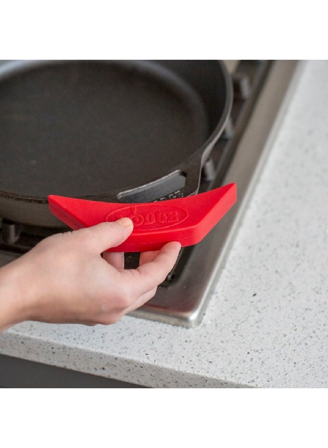 حامل سيليكون ناعم بمقبض مريح، أحمر 4.6 × 12.7 × 1.7 سم ASAHH41 - Image 5