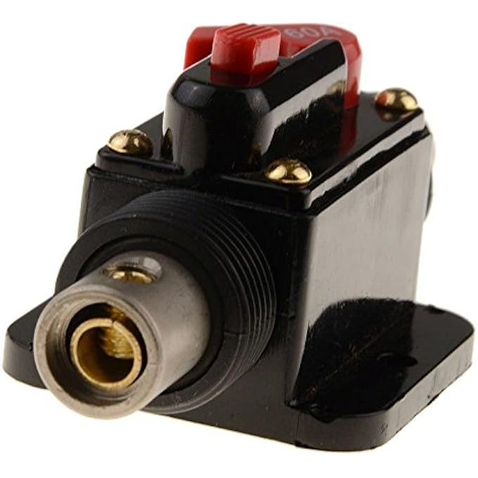 ريحني قاطع دائرة 30 أمبير يدوي لإعادة ضبط الفيوز المدمج للسيارات ومحركات التروول البحرية وقوارب ATV صوت حماية نظام العاكس الشمسي 12V24V DC 30 أمبير - Image 4