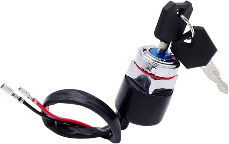 Wivplex Motorcycle Ignition Key Switch with 2 Keys - Image 4