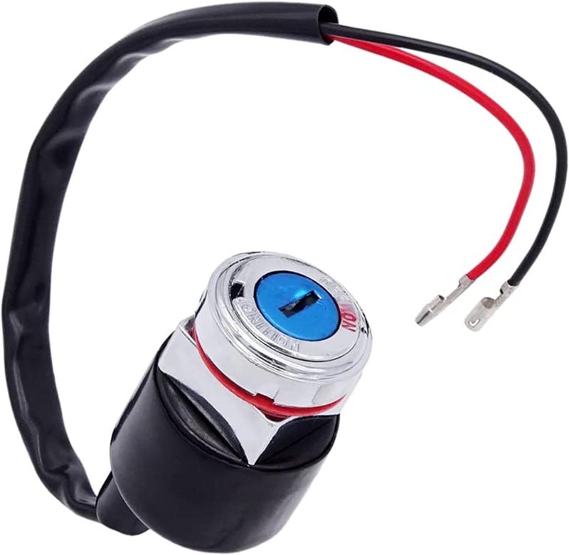 Wivplex Motorcycle Ignition Key Switch with 2 Keys - Image 3