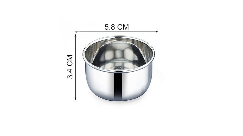Expresso Multipurpose Stainless Steel Baking Mouldsfor Baking Muffins Cupcakes Idly Maker and Baking Stand with 20 Cups Compatible with 1012 Liter Outer Lid Pressure Cooker - Image 3