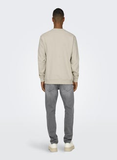 Only & Sons Onscurated  Crew Neck Sweatshirt  - Image 2