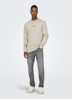Only & Sons Onscurated  Crew Neck Sweatshirt  - Image 4