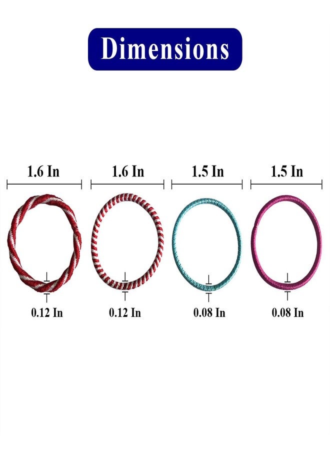 AwEx Colorful Hair Ties for Girls with Fine Hair - 120 PCS, Small,Multicolors and Multipatterns,Assorted in Brights and Pastels - Great for Kids as Christmas Gifts - Image 2