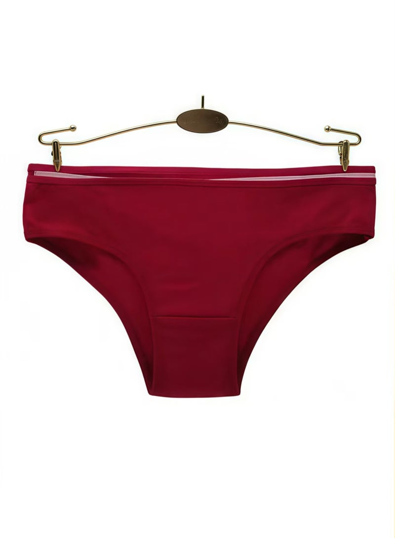 B.JOBSEN 6-piece set of cotton breathable bikini low-rise fashion women's thick panties  - Image 2