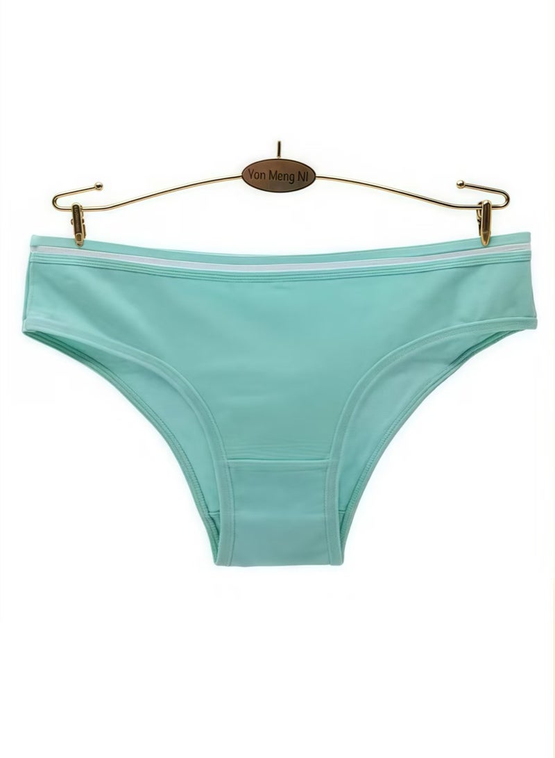 B.JOBSEN 6-piece set of cotton breathable bikini low-rise fashion women's thick panties  - Image 3
