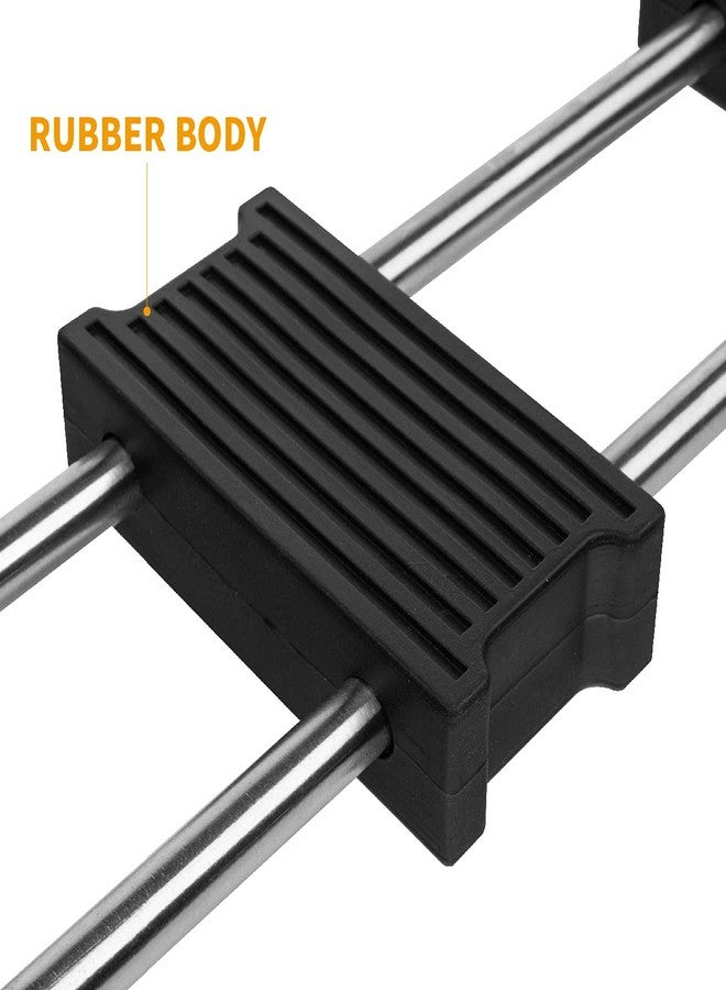 POWERTEC 71671 Sharpening Stone Base Holder, Adjustable Sink Bridge 3-1/4" to 14-1/4" Non-Slip Base Works with Water Stones, Oil Stones and Whetstone Diamond Stones - Image 2