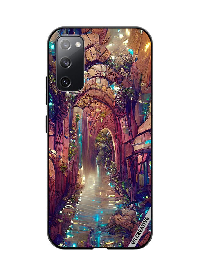 VR CREATIVE Protective Case Cover For Samsung Galaxy S20 FE 5G Design Multicolour - Image 1