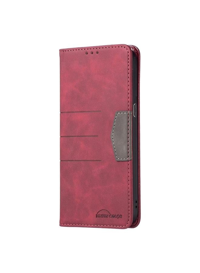 S-TOP Case For OPPO Find X5 Magnetic Splicing Leather Phone Case - Image 2