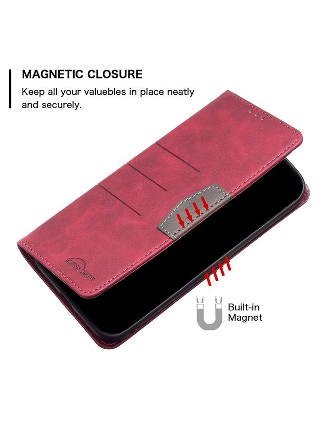 S-TOP Case For OPPO Find X5 Magnetic Splicing Leather Phone Case - Image 5