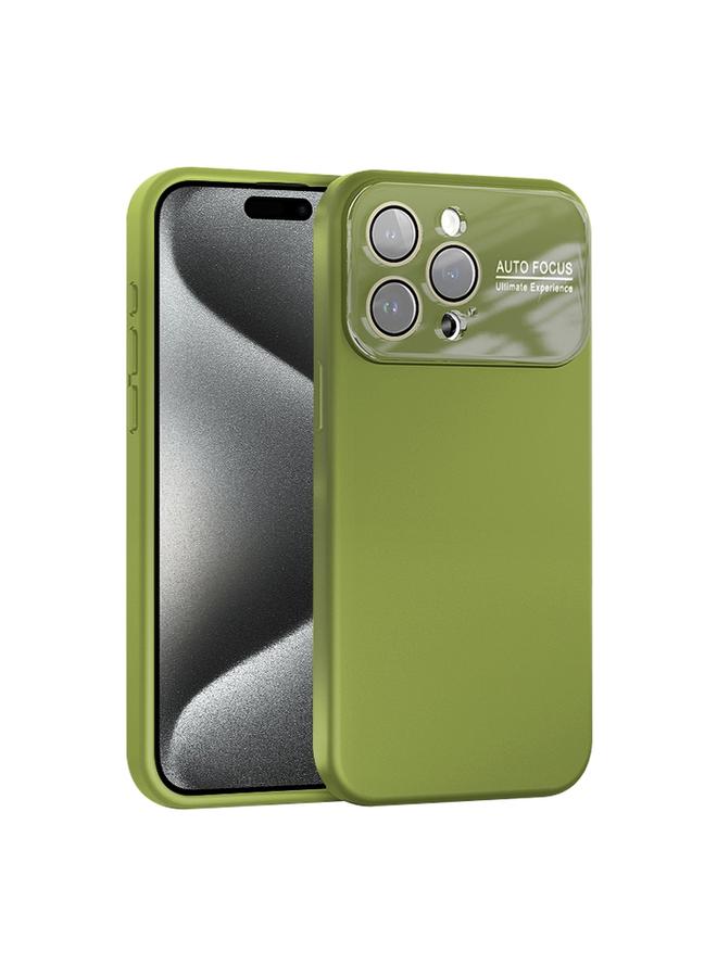 S-TOP Case For iPhone 15 Pro Max Large Window Acrylic Lens Film + Liquid Silicone Full Coverage Phone Case - Image 1