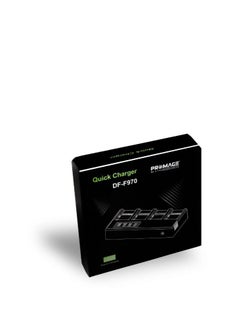 PROMAGE PROMAGE Quad Battery Charger for F570/F770/F970 – Fast Charging with LCD Display, USB-C & DC Input, 4 Independent Slots  - Image 4