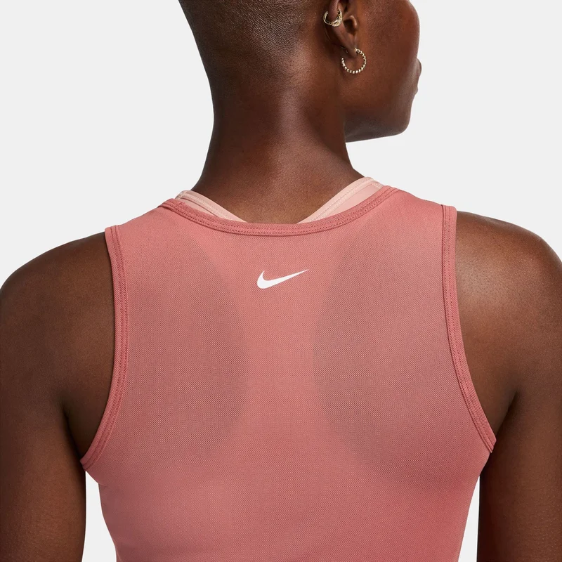 Nike Pink Women's Pro Mesh Tank Top for Women | Best Price UAE