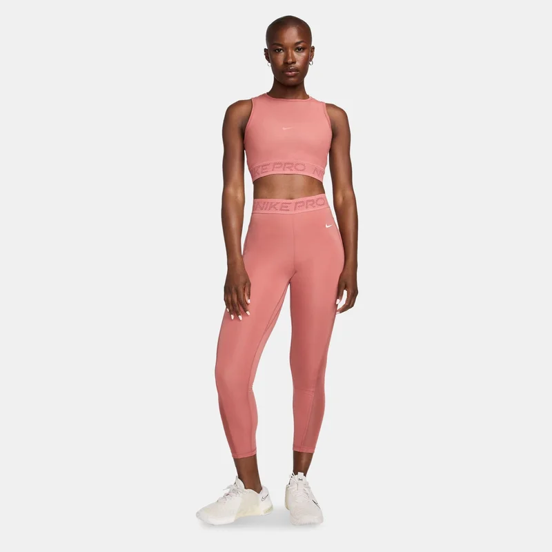 Nike Pink Women's Pro Mesh Tank Top for Women | Best Price UAE