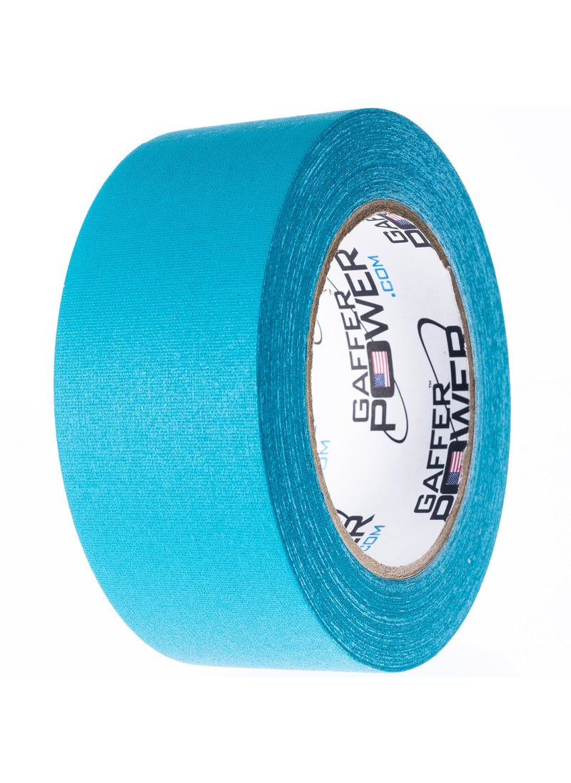 Gaffer Power Gaffer Power Gaffers Tape 2 Inch | Aqua Teal | USA Made Quality | Leaves No Residue  - Image 1