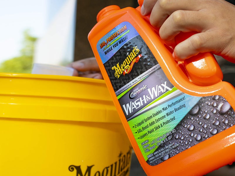 Meguiar's Hybrid Ceramic Wash & Wax - 48 Oz Wash with 8 Oz SiO2 Boost - Image 5