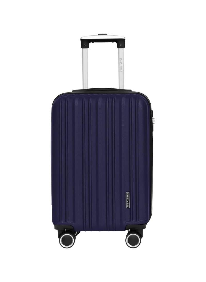 PARAJOHN HexaShield 2-Piece Luggage Set, Carry on & Check-in Luggage for Men & Women, Lightweight ABS Hard Shell Suitcase for Travel, 20/24 Inch Trolley Bags, 360° Spinner Wheels & TSA Lock, Navy Blue