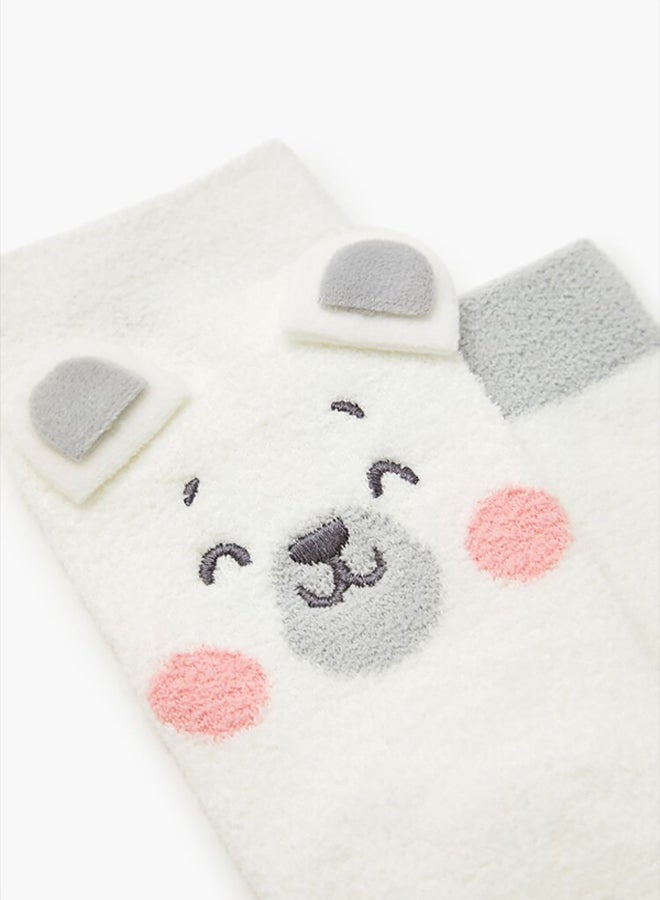 FOREVER 21 Bear Crew Socks Set - 2 pack  - Image 2