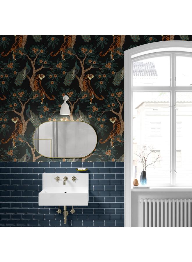 Bluejw Year Of The Tiger Animal Texture Self-Adhesive Wallpaper Wallpaper Waterproof Removable Living Room Wall Sticker RW201-220 - Image 2