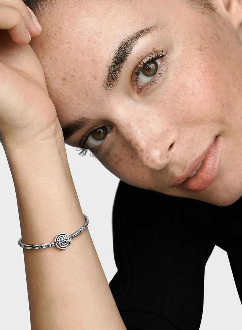 PANDORA Super Mum My Hero Sterling Silver Charm