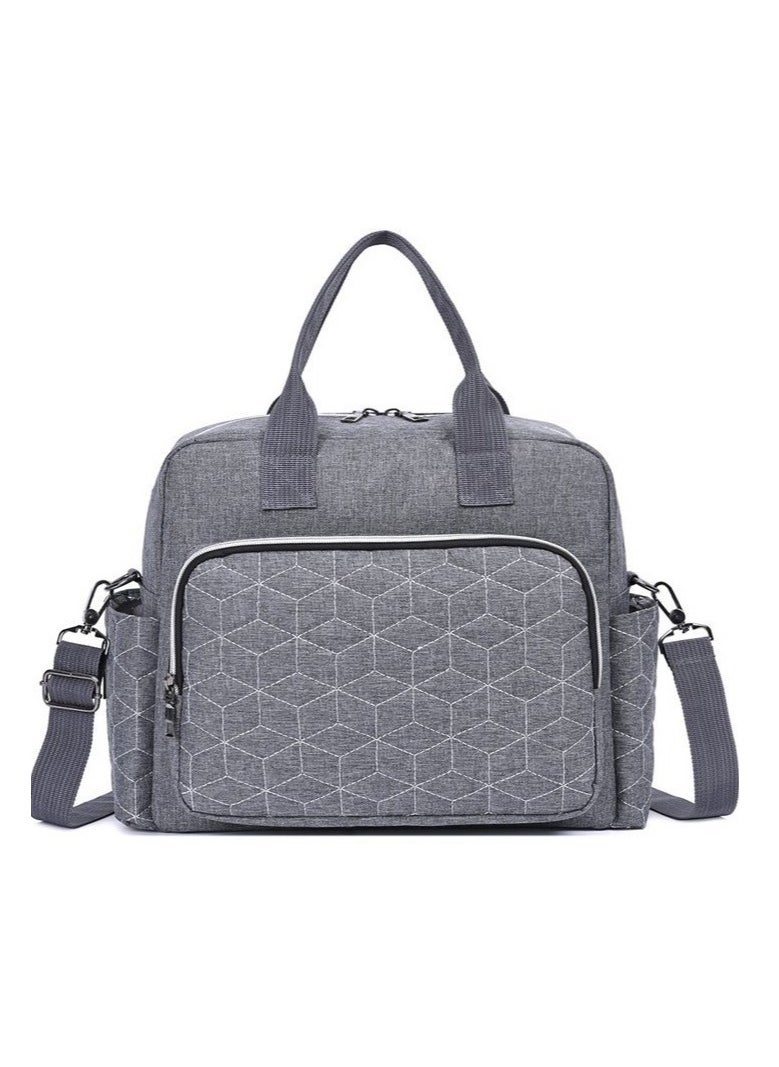 MIXDE Baby Diaper Bag Backpack Multifunction Diapers Changing Station & Toy Bar for Outdoor and Travel Infant Shower Gifts Large Capacity USB Port 