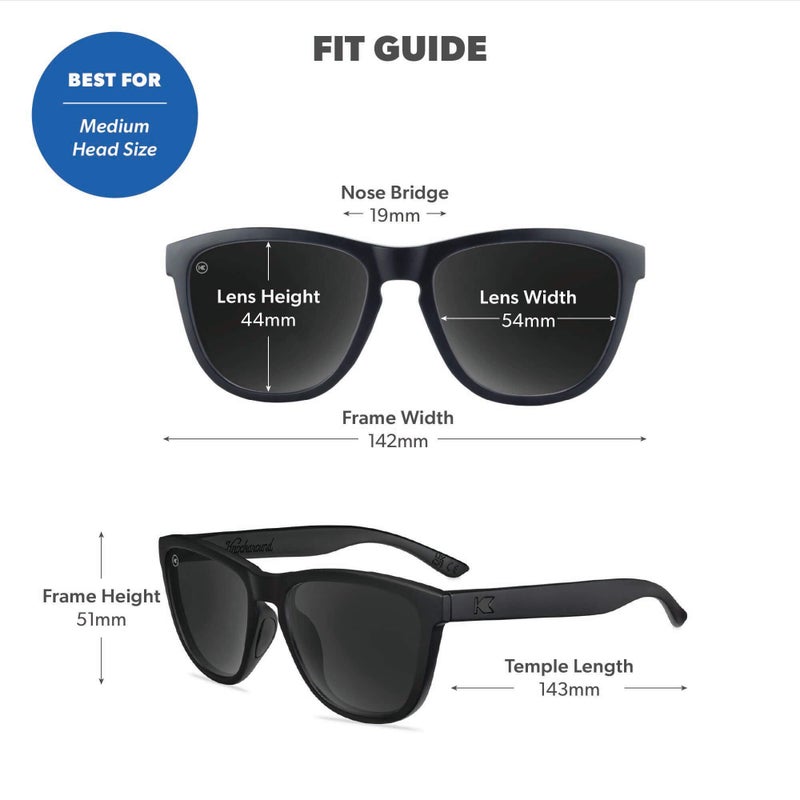 Knockaround Premiums Sport - Polarized Sunglasses For Running & Fitness (Matte Black on Black Frame/Polarized Black Lenses) - Image 4