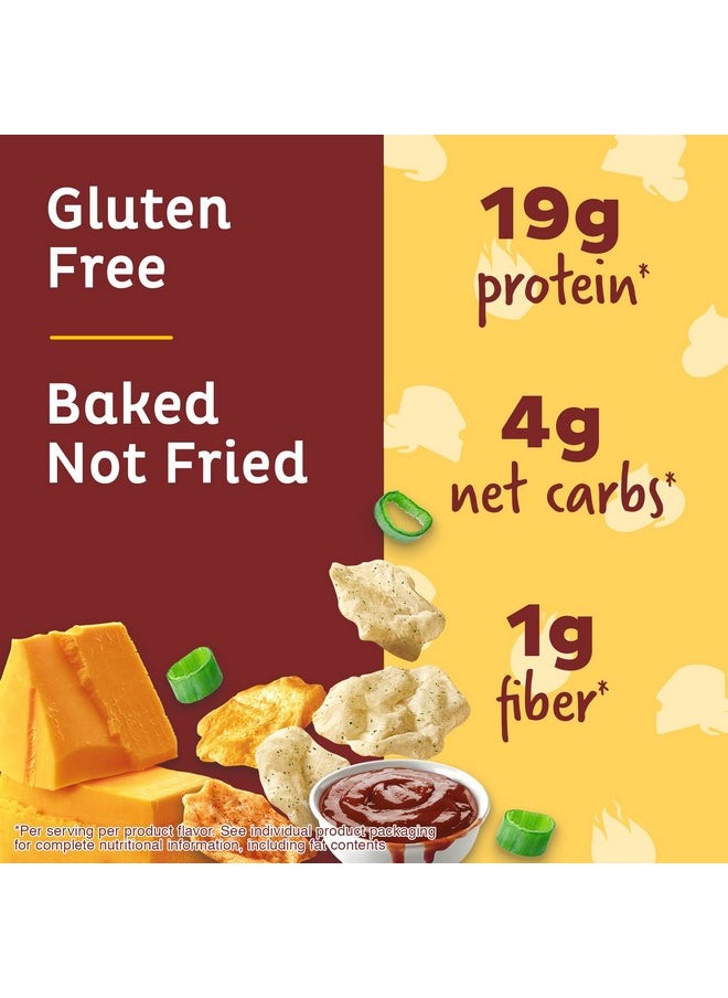QUEST NUTRITION Quest Nutrition Protein Chips Variety Pack, BBQ, Cheddar & Sour Cream, Sour Cream & Onion, High Protein, Low Carb, 1.1 oz (Pack of 12)  - Image 3